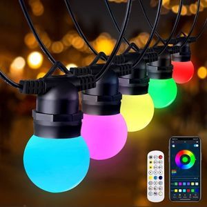 LED Color 48' Outdoor String Lights