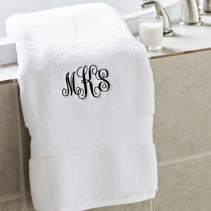 Personalized Twin Cotton Bath Towel