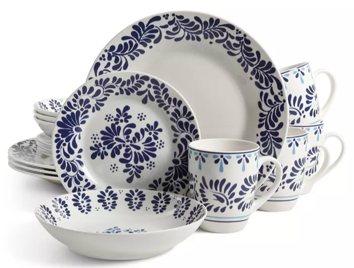 Signature Living Ramble 16-Piece Dinnerware Set