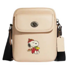 Coach X Peanuts Heritage Crossbody w/ Snoopy Motif