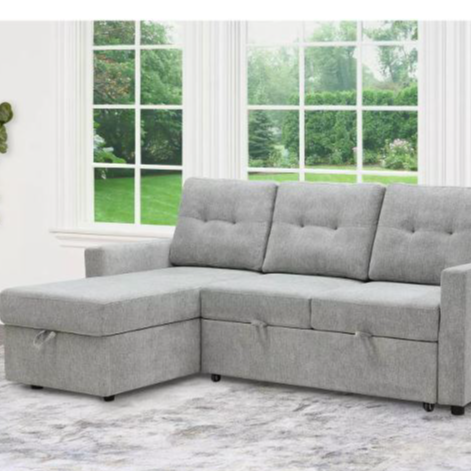 Abbyson Living Storage Sectional w/ Pullout Bed