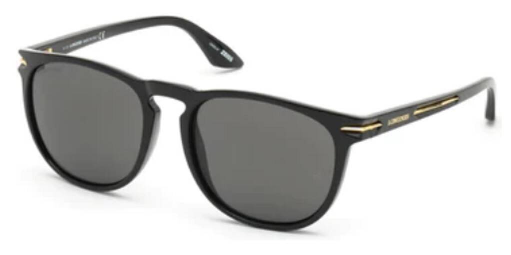 Longines Black & Gold Frame Sunglasses