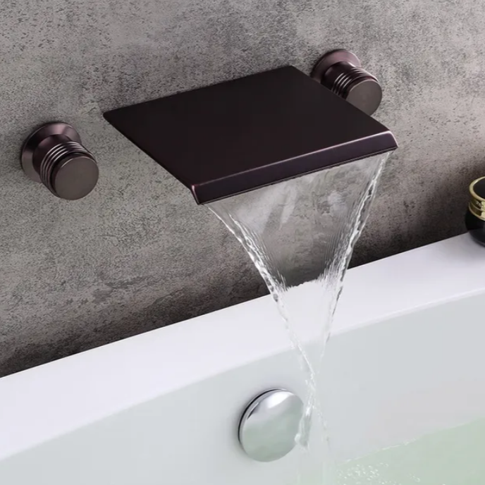 Wall Mount Waterfall Sink Faucet