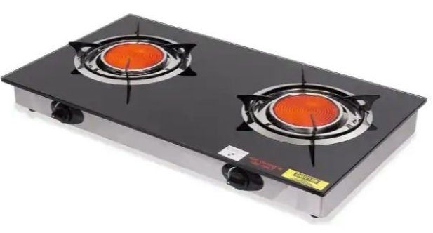 Double Portable Infrared Gas Stove Burner