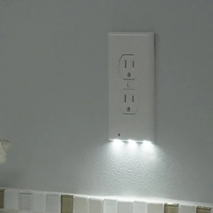 5-Pack Outlet Cover w/ LED Light