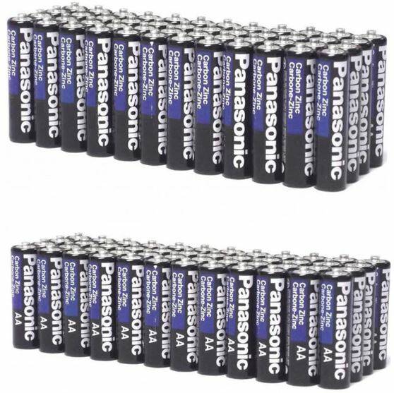 24-Pack Panasonic AAA/AA Carbon Zinc Batteries