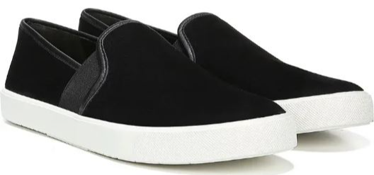 Vince Preston Suede Slip-On Sneakers