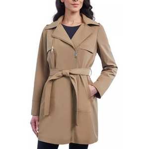 Michael Kors Women's Hooded Raincoat