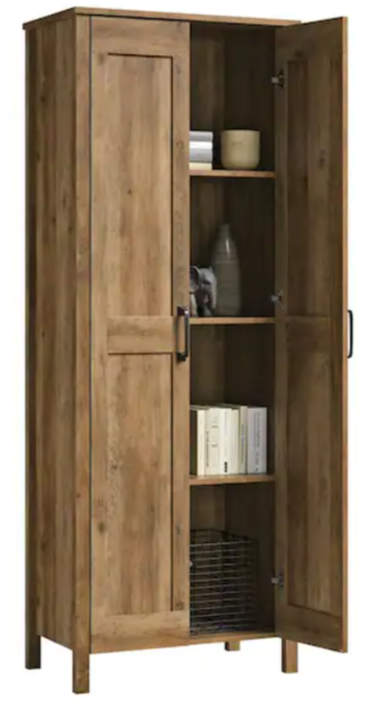 Sauder 2-Door Storage Cabinet w/ Panel Doors