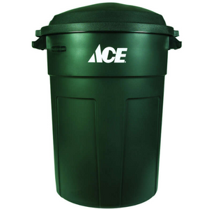 Ace 32-Gal Plastic Garbage Can