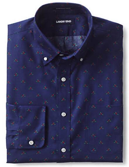 Lands' End Men's Dress Shirt