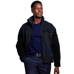 Banana Republic Men's Sherpa Moto Jacket