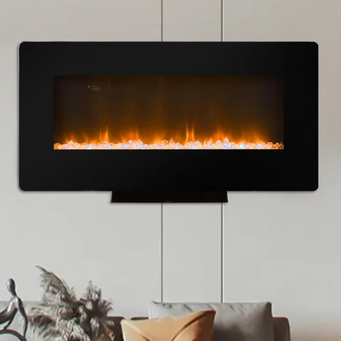 Wall-Mount Electric Fireplace