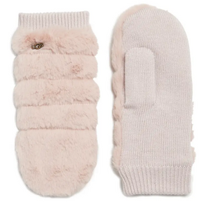 UGG Faux Fur Mittens