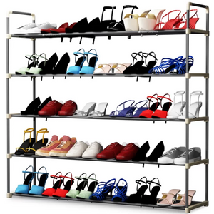 5-Tier 30 Pair Shoe Rack