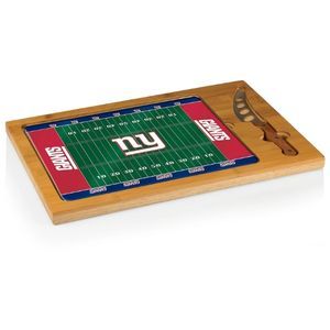 NFL Glass Top Cutting Board & Knife Set