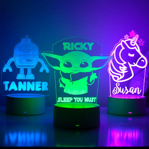 Personalized Kid's Night Light