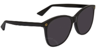 Gucci Grey Cat Eye Ladies Sunglasses