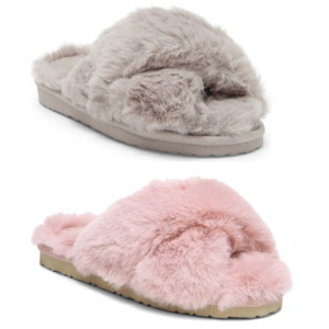 Sam Edelman Women's Faux-Fur Slippers