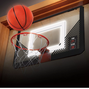 Over-the-Door LED Basketball Hoop