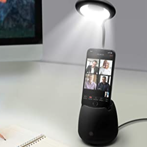 Aduro Flexible Table Lamp w/ Wireless Speaker & Phone Stand