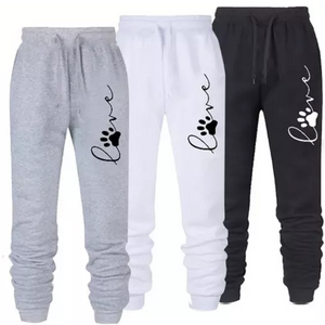 Women's Paw Print Joggers