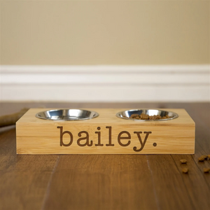 Personalized Pet Feeding station