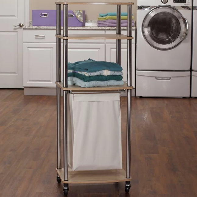 Rolling Laundry Hamper