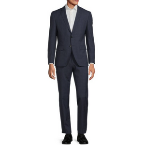 Boss Slim Fit Virgin Wool Suit