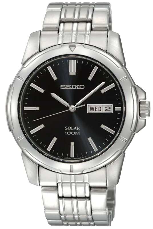 Seiko Men's Stainless Steel Solar Watch