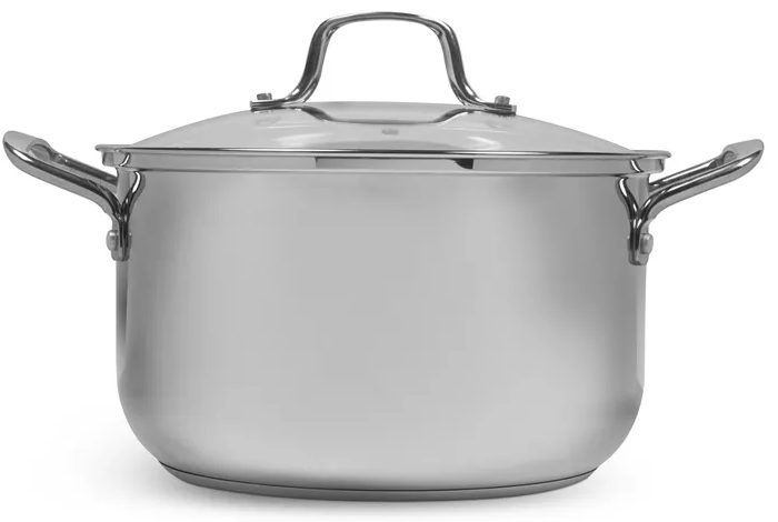 Sedona 8-Qt Stainless Steel Covered Casserole