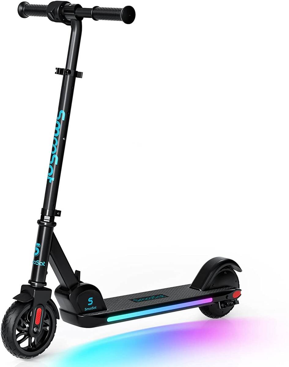 Electric 10mph Scooter w/ LED Color Lights