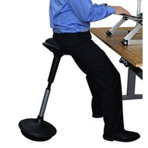 Adjustable Height Rocking Desk Stool