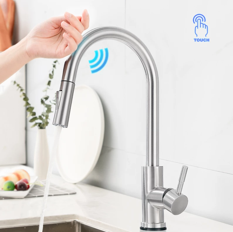 Touch Control Kitchen Faucet