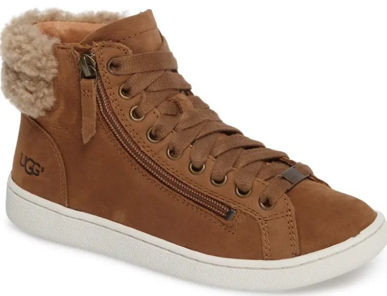 UGG Shearling Cuff Women's Sneakers