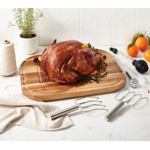 16-Piece Turkey Carving Board Set