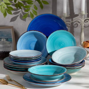 Vancasso Bonita 18-Piece Stoneware Dinnerware Set