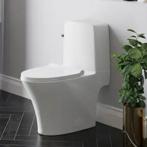 Glacier Bay 2-Piece 1.1/1.6 GPF Dual Flush Elongated Toilet