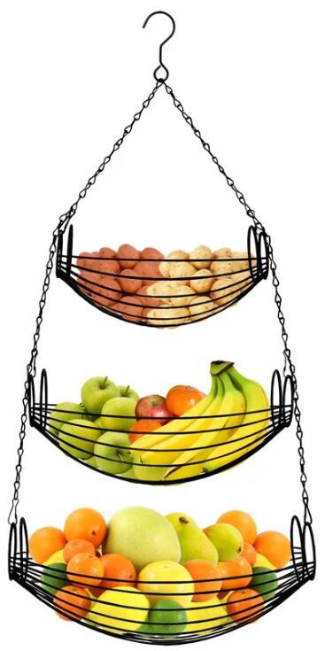 3-Tier Hanging Fruit Bowl