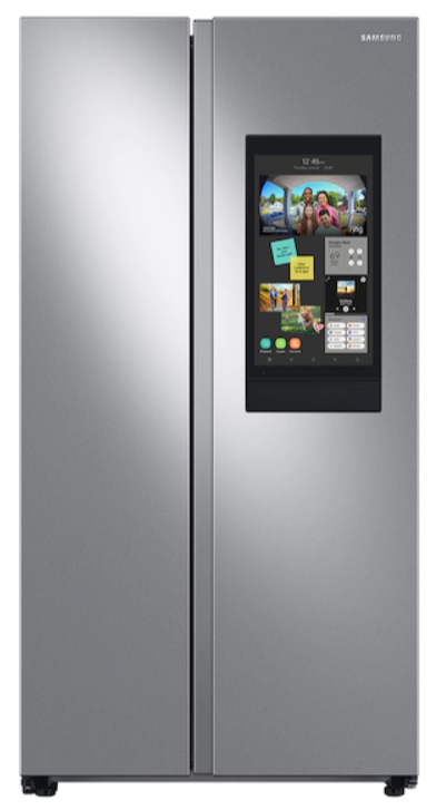 Samsung 27.3 cu. ft. Smart Side-by-Side Refrigerator w/ Family Hub