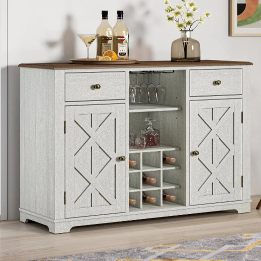 Wood Bar Cabinet