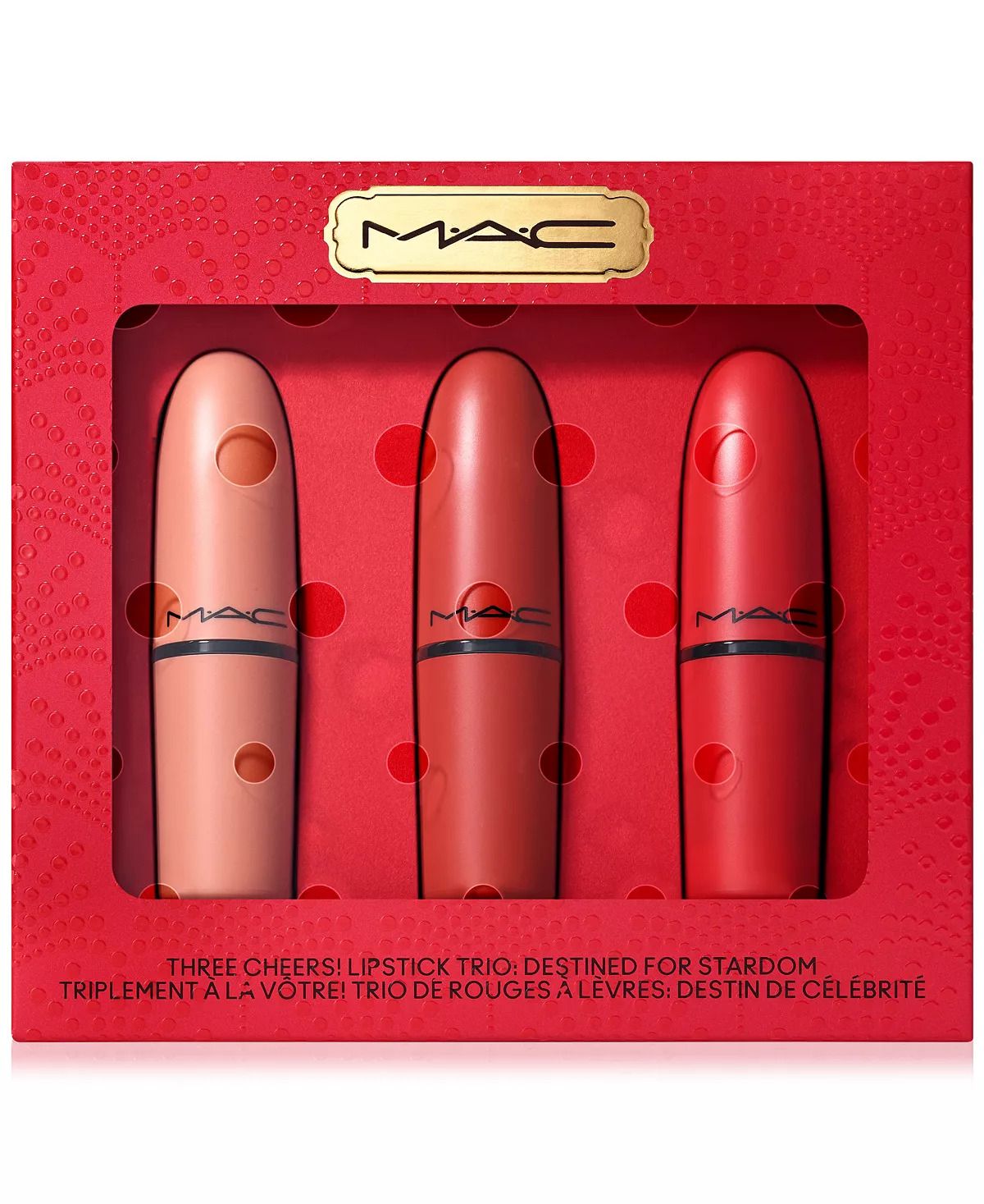 MAC 3-Piece Lipstick Set