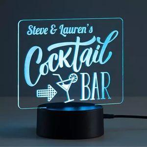 Personalized Acrylic LED Nightlight