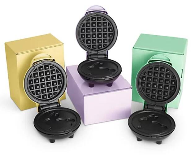 Set of 3 Mini Waffle Maker