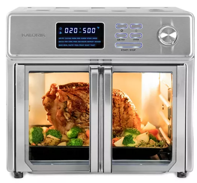 Kalorik 26Qt. Digital Air Fryer Toaster Oven w/ Rotisserie