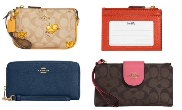 Up to 75% Off Wristlets & Wallets @Coach