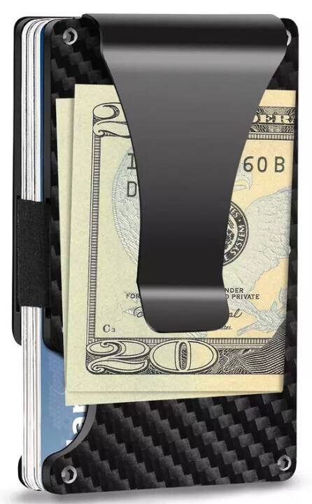 Carbon Fiber RFID Men's Wallet