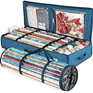 Christmas Wrapping Paper Storage Organizer