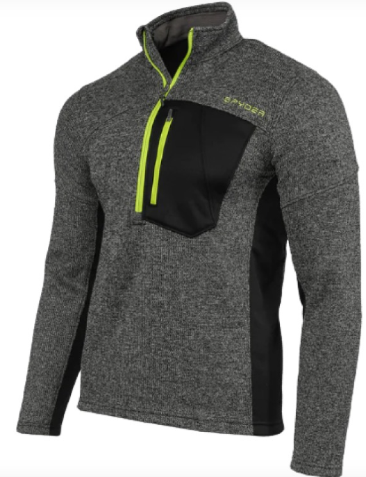 Spyder Men's Hybrid 1/2 Zip Jacket