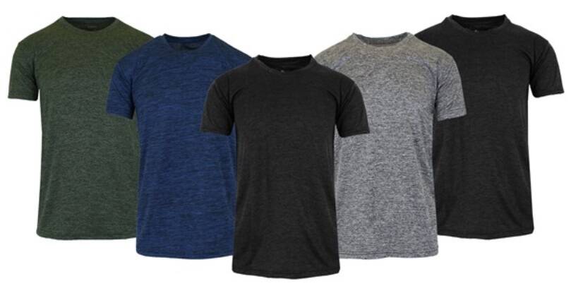 5-Pack Men's Short Sleeve Tee